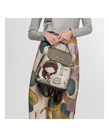 MOCHILA CON SOLAPA MUSE